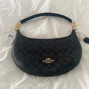 NWT Coach Payton Hobo Bag In Signature Canvas in Oxblood Multi